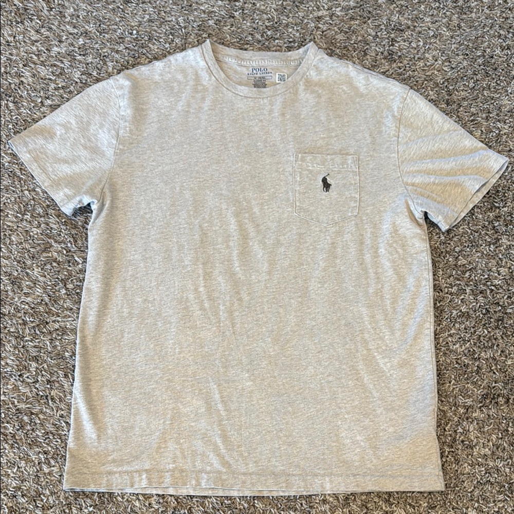 Polo by Ralph Lauren Gray Short Sleeve Tee